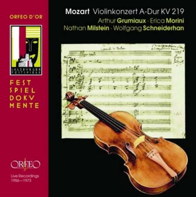 Violin Concerto K219 (Grumiaux, Morini, Milstein)