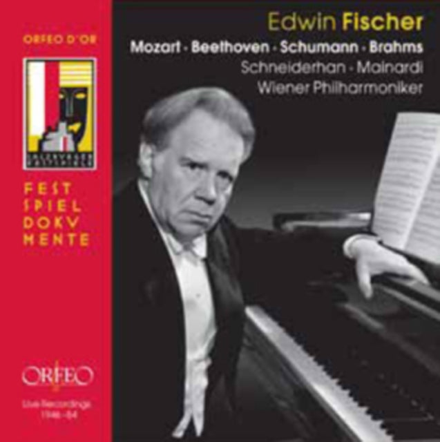 Edwin Fischer: Mozart/Beethoven/Schumann/Brahms