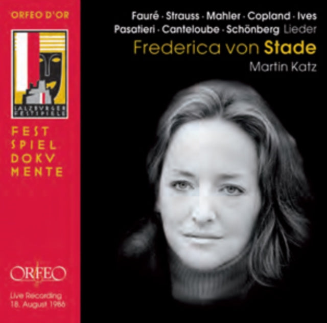 Frederica Von Stade: Fauré/Strauss/Mahler/Copland/Ives/...