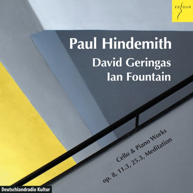 Hindemith: Cello and Piano Works, Op. 8, 11.3, 25.3, Meditation