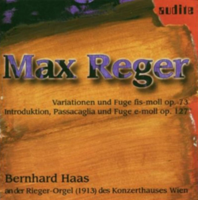 Max Reger: Variationen Und Fuge Fis-moll, Op. 73/...