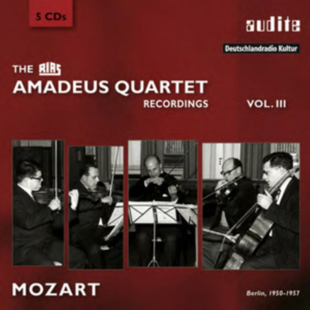 The RIAS Amadeus Quartet Recordings: Mozart