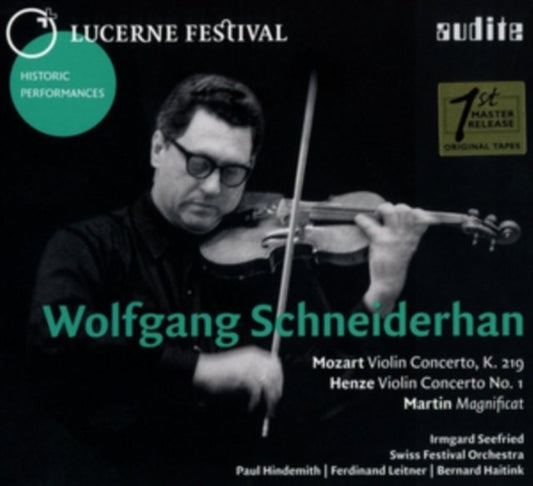 Wolfgang Schneiderhan: Mozart - Violin Concerto, K. 219/...