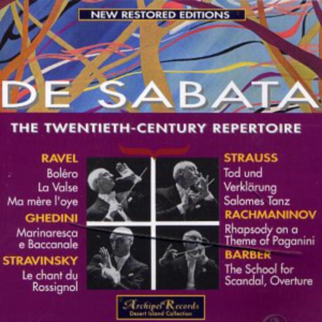 De Sabata Conducts 20th Century Masters
