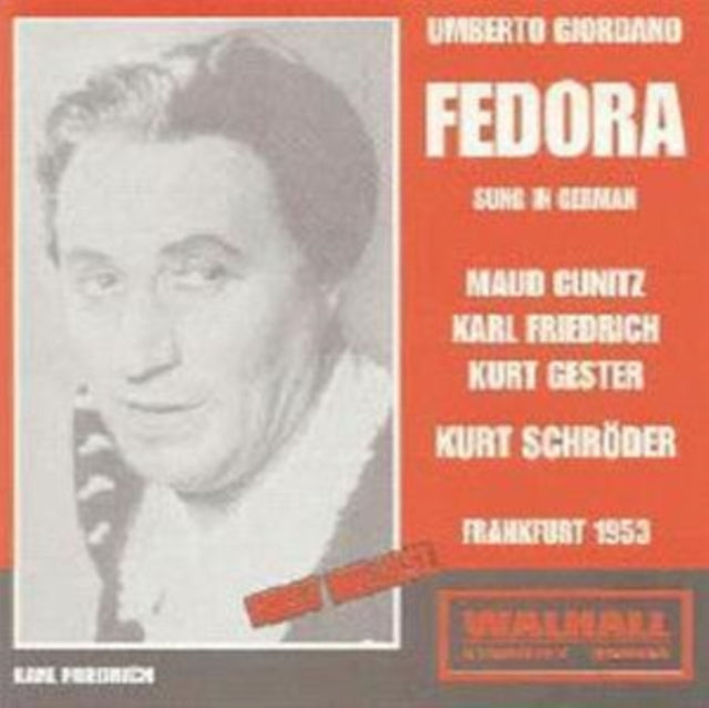Fedora (Schroder, Frankfurt Radio Orchestra, Cunitz)