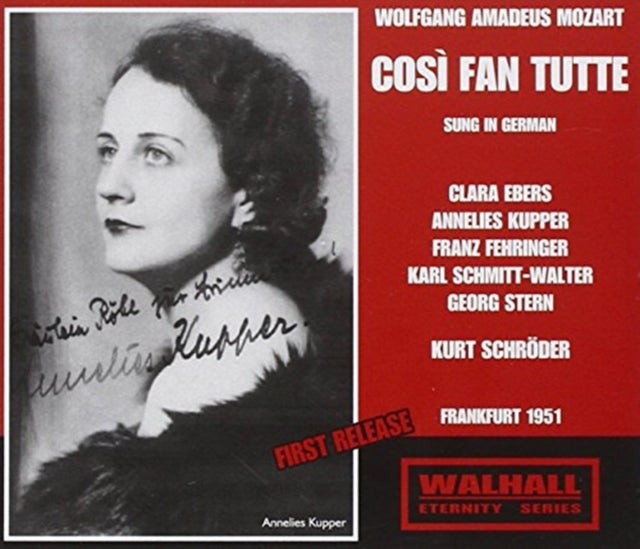 Cosi Fan Tutte (Schroder, Frankfurt Radio, Ebers, Kupper)