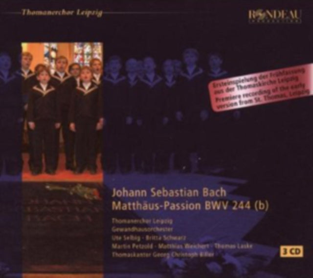 Johann Sebastian Bach: Matthaus-Passion, BWV 244 (B)