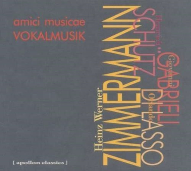 Amici Musicae: Vokal Musik