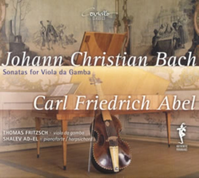 Johann Christian Bach/Carl Friedrich Abel: Sonatas for Viola...