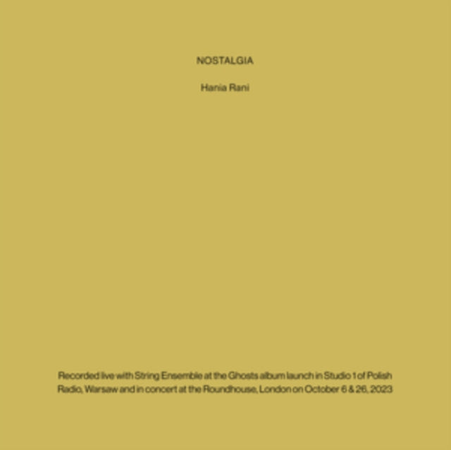 Hania Rani: Nostalgia