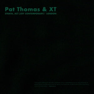 Strata, Act (Joy Contemporary)* London