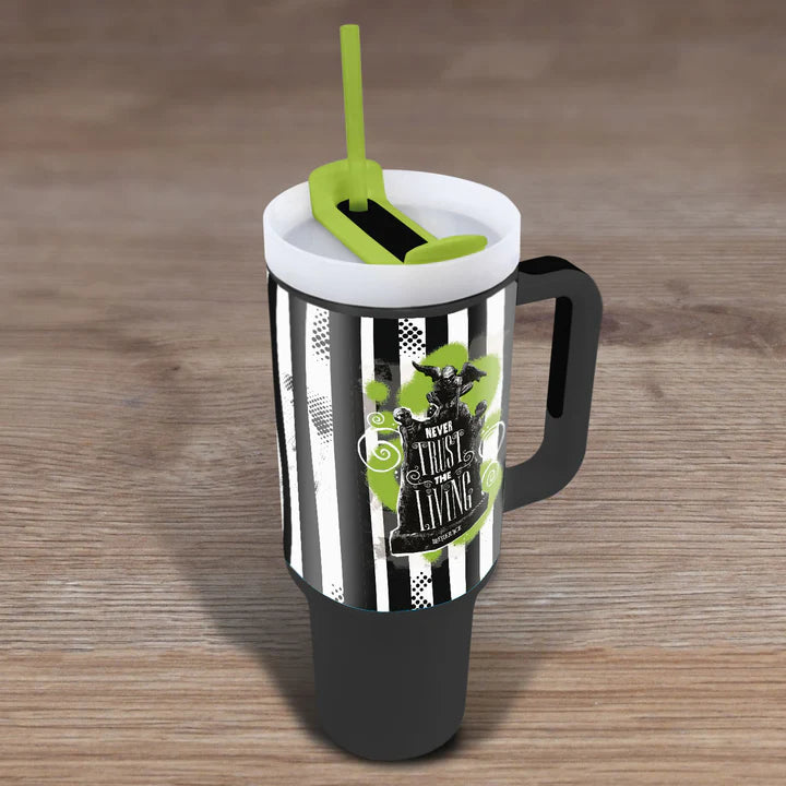 Beetlejuice (Never Trust The Living) 40Oz Tumbler