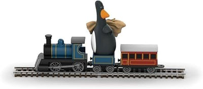 Wallace & Gromit The Wrong Trousers - Feathers Mcgraw & Locomotive