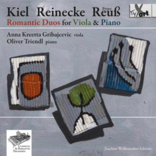 Kiel/Reinecke/Prinz Reuß: Romantic Duos for Viola & Piano