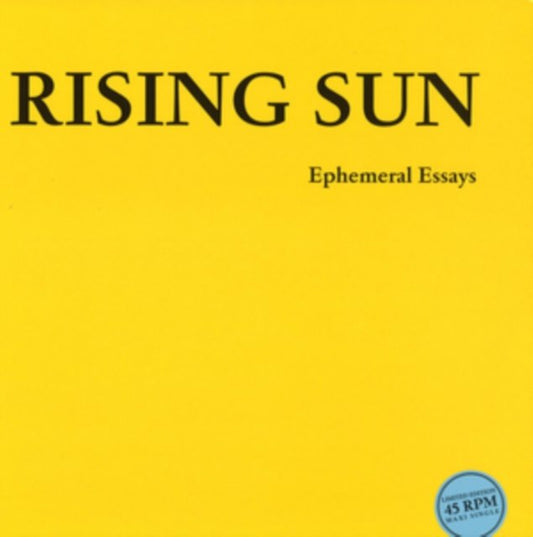 Ephemeral Essays