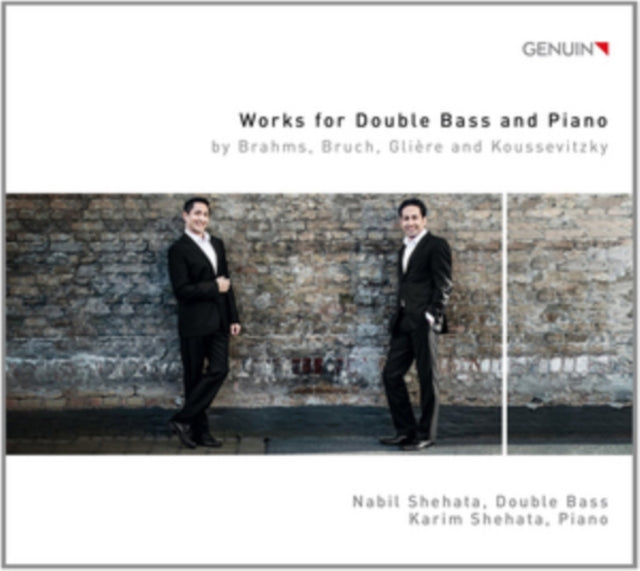 Works for Double Bass and Piano By Brahms, Bruch, Glière...