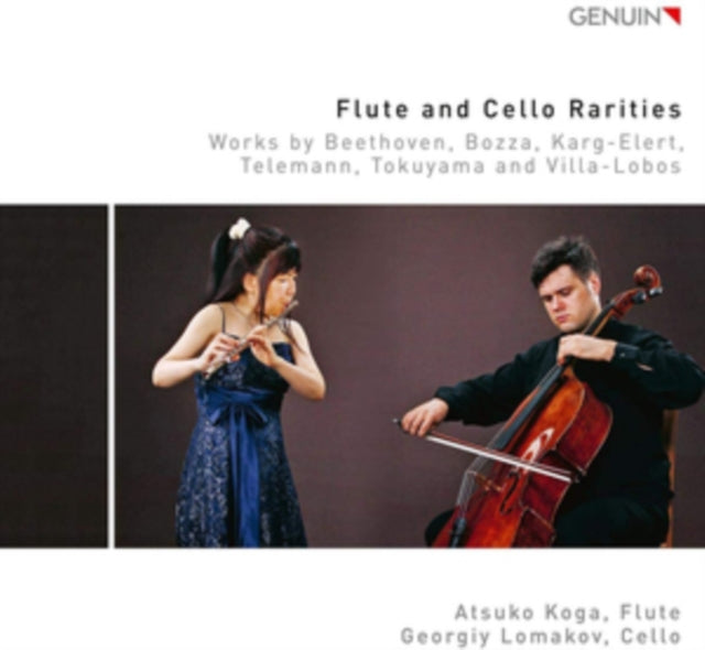 Flute and Cello Rarities: Works By Beethoven/Bozza/Karg-Elert/...