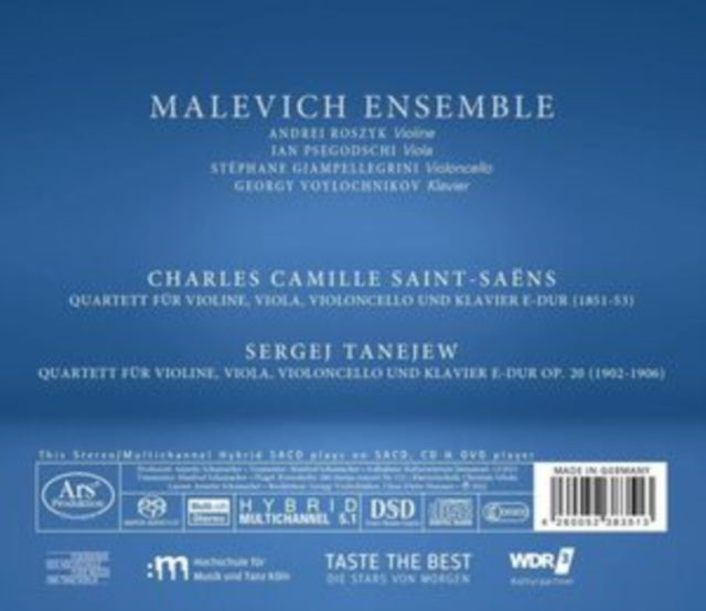 Saint-Saëns/Tanejew: Taste the Best