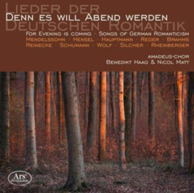 Lieder Der Denn Es Will Abend Werden: Deutschen Romantik