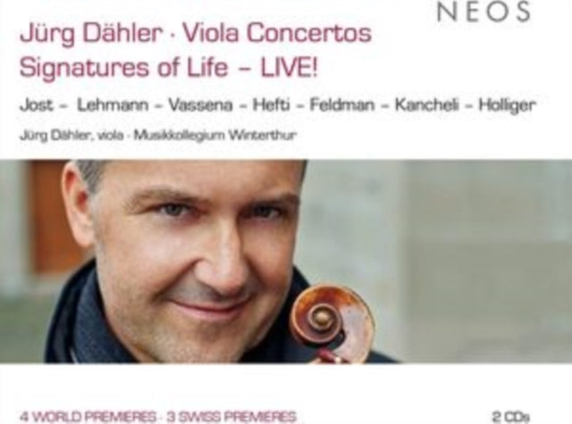 Jürg Dähler: Viola Concertos
