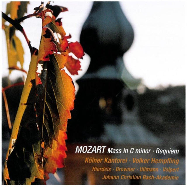 Great Mass In C Minor Requiem In D Minor