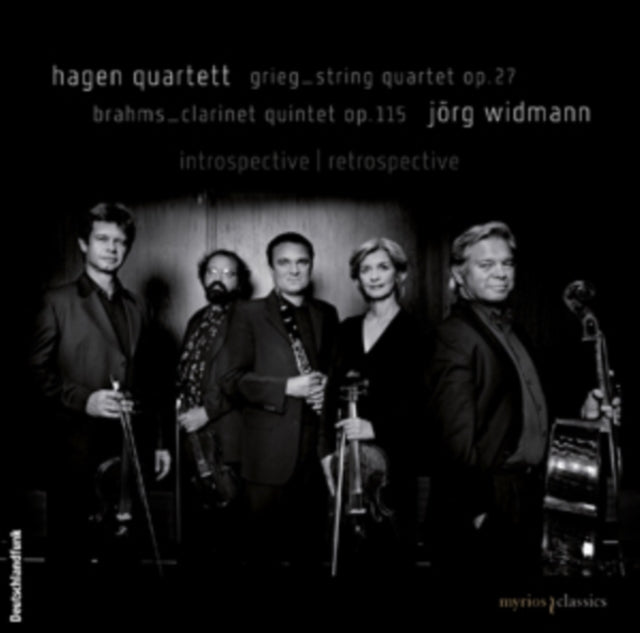 Grieg: String Quartet, Op. 27/Brahms: Clarinet Quintet, Op. 115