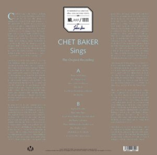 Chat Baker Sings