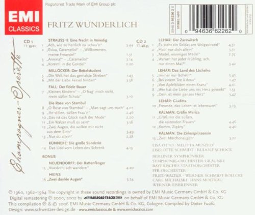 Operetta-Works Of Lehar & Strauss