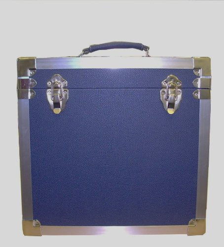 Lp Record Storage Carry Case Navy