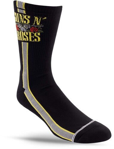 Guns N Roses Side Stripe Crew Socks (One Size)