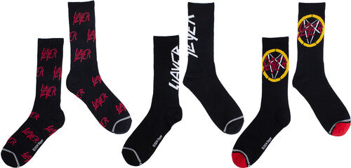 Slayer Socks 3 Pack In Gift Box (One Size)