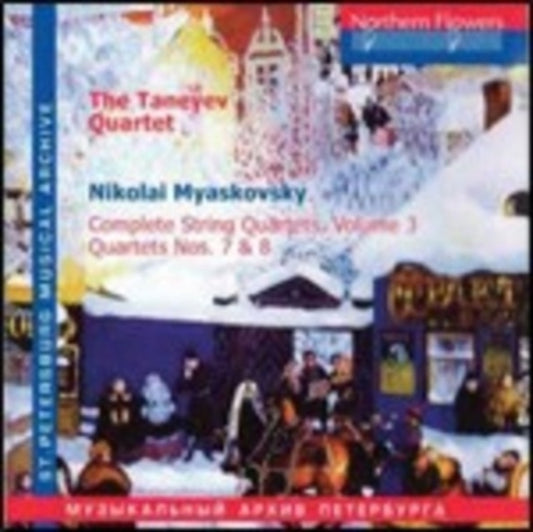 Nikolai Myaskovsky - Complete String Quartets Vol. 3. Quartets Nos. 7 & 8