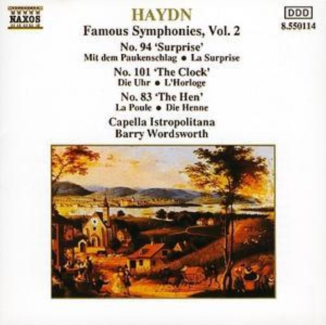 Symphonies Nos. 94,83,101(wordsworth, Capella Istropolitana)