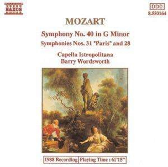 Symphony No. 40, 31 & 28 (Wordsworth, Capella Istropolitana)