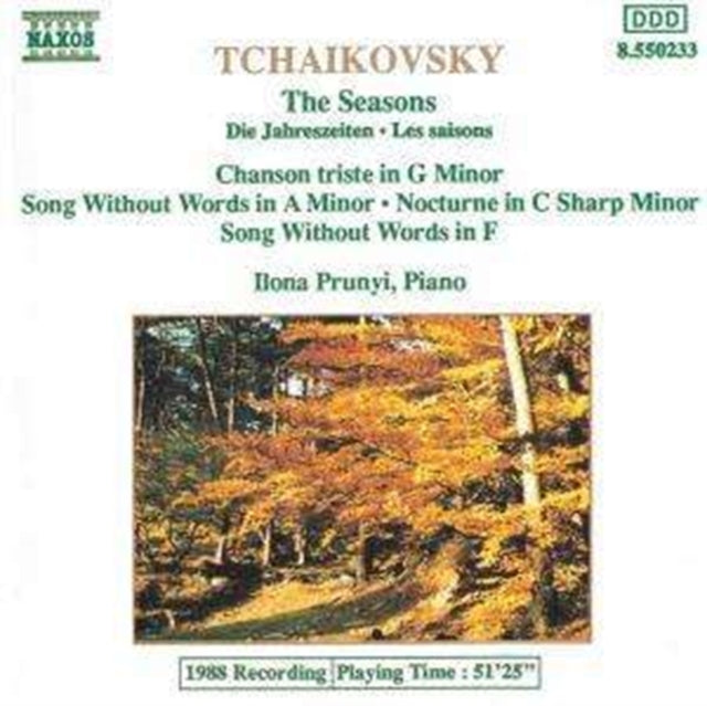 The Seasons/Chanson triste/Song Without Words/Nocturne - Tchaikov