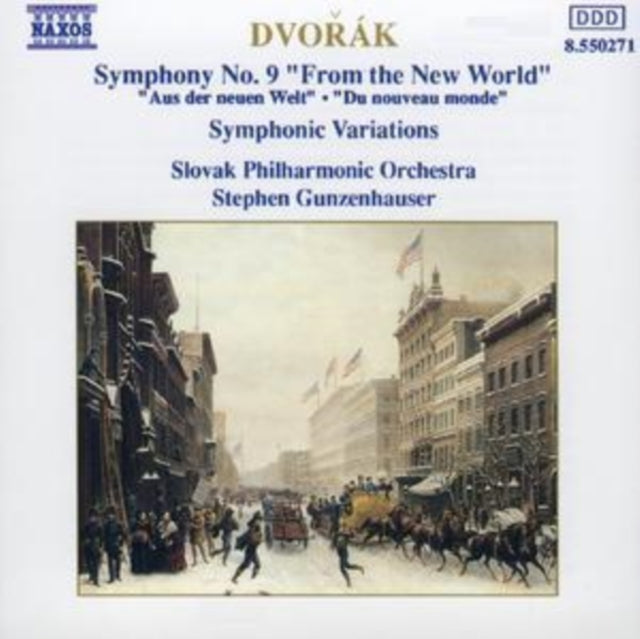 Symphony No.9/symphonic Variations (Gunzenhauser, Slovak Po)