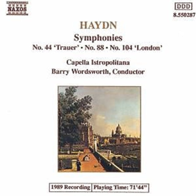 Symphonies Nos. 44, 88 and 108 (Wordsworth)