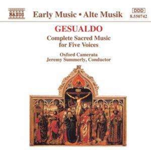 Gesualdo Sacred Mus 5 Voices