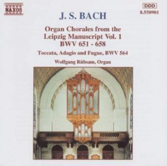 J.S. Bach: Organ Chorales from the Leipzig Manuscript Vol.1