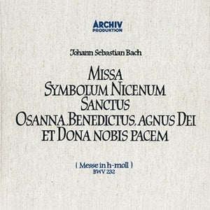 J.S. Bach: Missa/Symbolum Nicenum/Sanctus/...