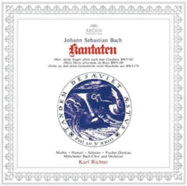 Johann Sebastian Bach: Kantatan BWV 102/199/179
