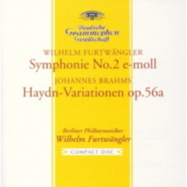 Wilhelm Furtwängler: Symphonie No. 2 E-moll/Johannes Brahms:...