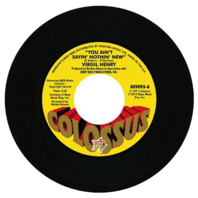 You Ain't Sayin' Nothin' New/Check Yourself