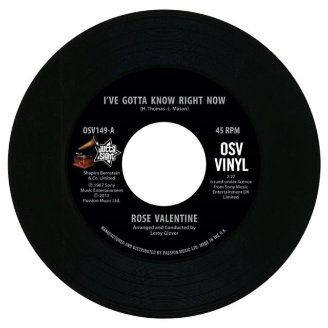 I've Gotta Know Right Now/What's It Gonna Be