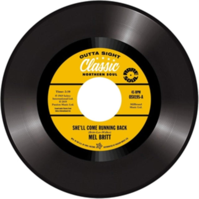 She'll Come Running Back/I Don't Like to Lose