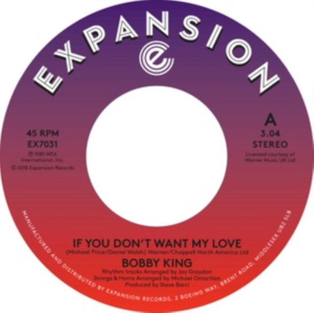 If You Don't Want My Love/Lovers By Night