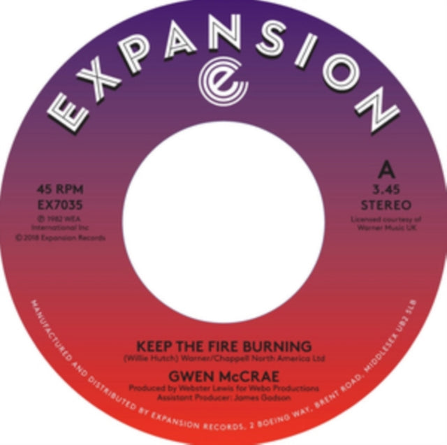 Keep the Fire Burning/Funky Sensation