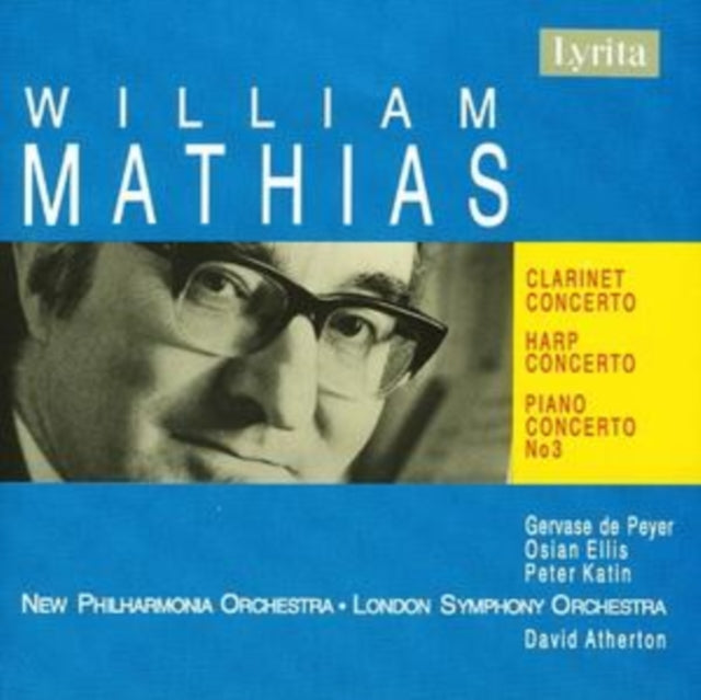 Clarinet Concerto, Harp Concerto (Atherton, New Po, Lso)