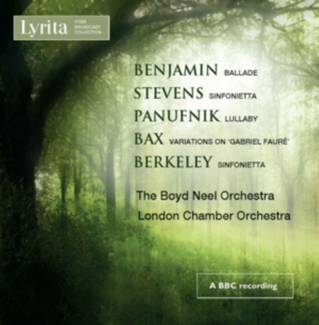 Benjamin: Ballade/Stevens: Sinfonietta/Panufnik: Lullaby/...