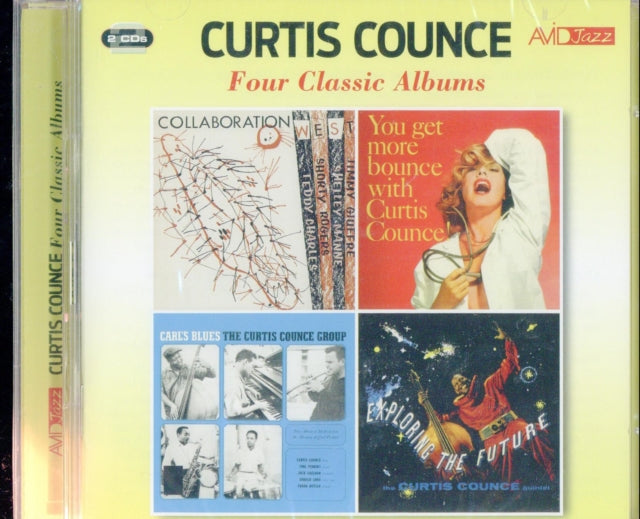 Four Classic Albums (Collaboration West / You Get More Bounce With Curtis Counce / Exploring The Future / Carls Blues)